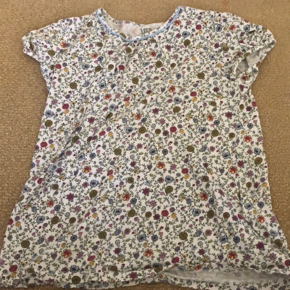 kids uniqlo floral tee